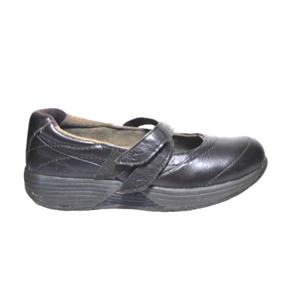 * PW Minor woman brown leather mary jane flats loafer Size 9 - Picture 2 of 6